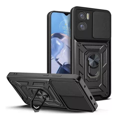 Funda Armor Para Motorola E E I Alto Impacto Ring