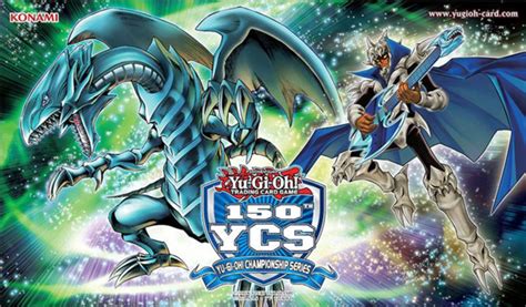 Yu Gi Oh 150th Ycs Championship Participation Playmat Blue Eyes White