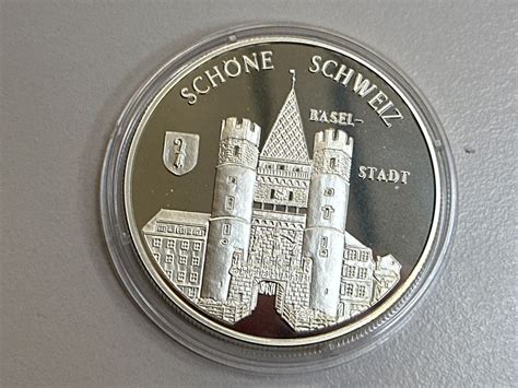 Medaille Silber G Sch Ne Schweiz Basel Stadt Kaufen Auf Ricardo