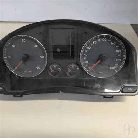 Tableau De Bord Compteur Pour Volkswagen Golf K Tdi Dpf