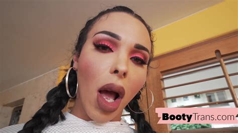 Inked Trans Babe Gets Her Booty Breeded After Blowjob AShemaletube