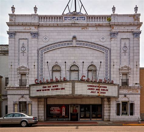 Facade Columbia Theatre Paducah Kentucky Free Photo Rawpixel