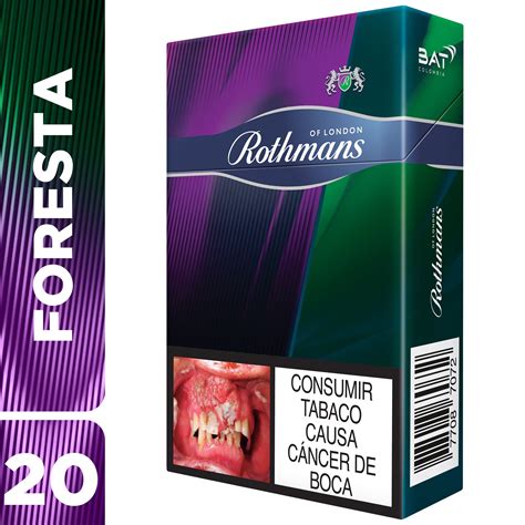 Cigarrillos Rothmans Frutos Del Bosque Paquete X Und