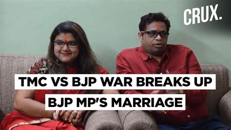 West Bengal Election Bjp Mp Saumitra Khan To Send Divorce Notice After