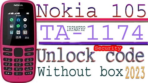 Nokia Ta Security Code Unlock Working Tool No Box Ta