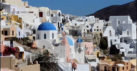 Houses in Santorini Free Stock Video Footage, Royalty-Free 4K & HD ...