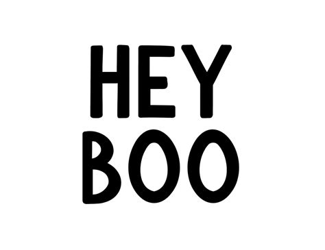 Hey Boo SVG PNG Kayla Makes