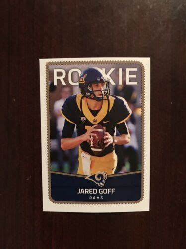 Panini Nfl Mini Stickers Jared Goff Los Angeles Rams