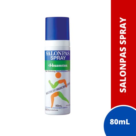 Salonpas Spray For Pain Relief Ml Lazada