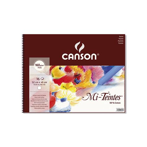 Papier Mi Teintes Canson G M Coloris Sur Boesner Fr