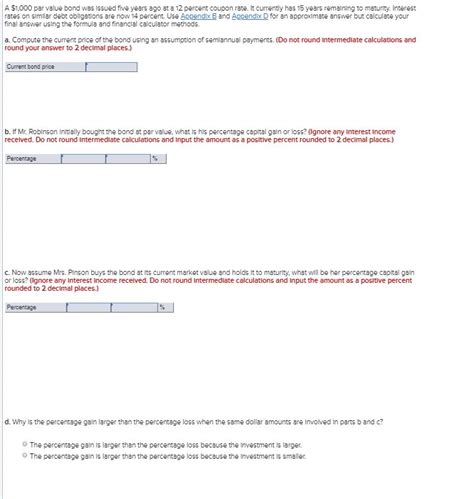 Solved A Par Value Bond Was Issued Five Years Ago At Chegg