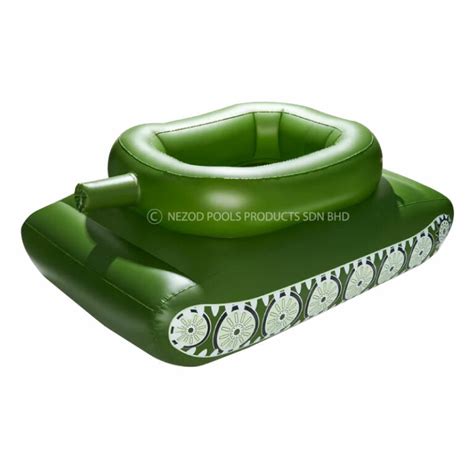 Giant Inflatable Tank Ride On Pool Float With Pump Nezod Pools