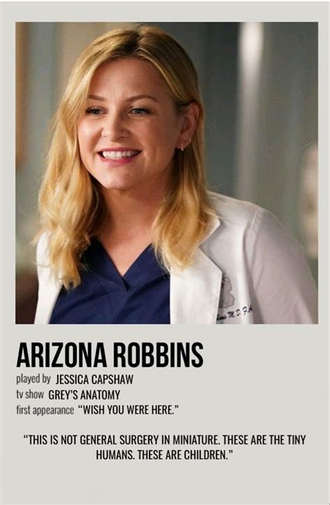 Arizona Robbins Arizona Robbins Greys Anatomy Characters Greys Anatomy