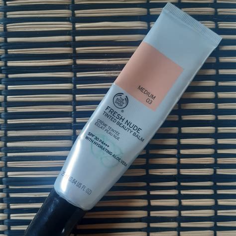 Fresh Nude Tinted Beauty Balm From The Body Shop Vegan Product