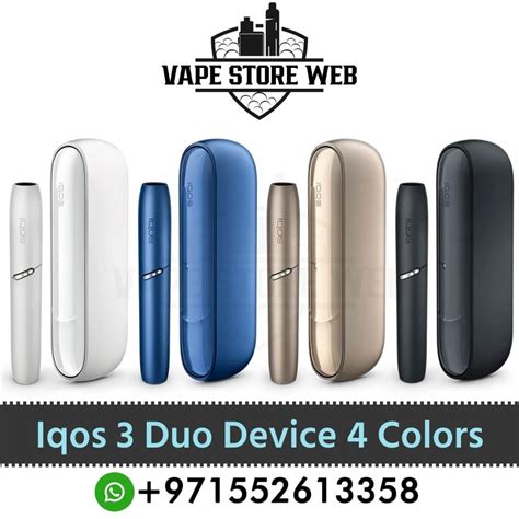 Best Iqos 3 Duo Kit Heatsticks E Cigarettes All Color In Uae