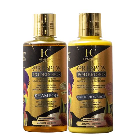 Shampoo Condicionador Crespos Poderosos Ml