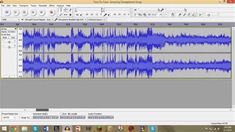 How To Create Voice Overs And Mix Tracks In Audacity Youtube