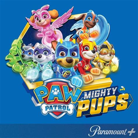 New Paw Patrol Characters Mighty Pups - Pets Lovers