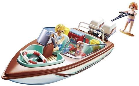 Playmobil Vacanciers Avec Vedette Et Moteur Submersible 9428 Au