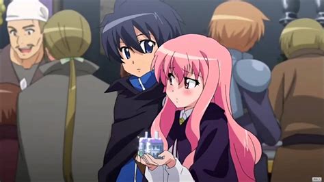 Louise And Saito The Familiar Of Zero