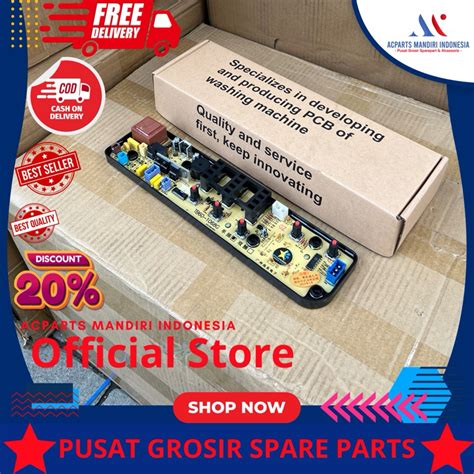 Jual Sanken Aw S Bk Kg Modul Pcb Mesin Cuci Top Loading Shopee