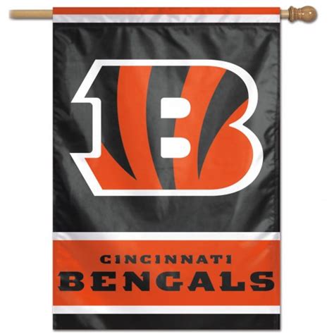 Cincinnati Bengals Polyester 2 Sided Banner