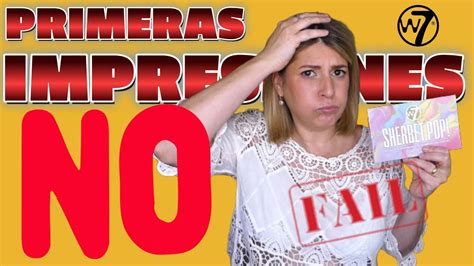 Nueva Paleta W Es Un No Primeras Impresiones Low Cost Youtube