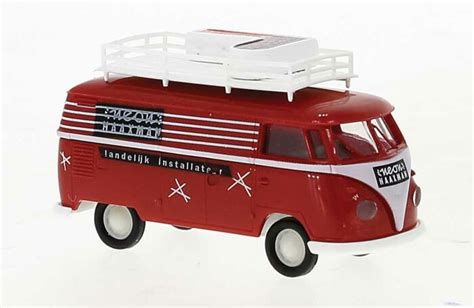 Brekina 1960 1963 Volkswagen T1b Cargo Van With Rear Windows