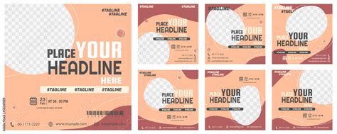 poster template set banner template design suitable  posters