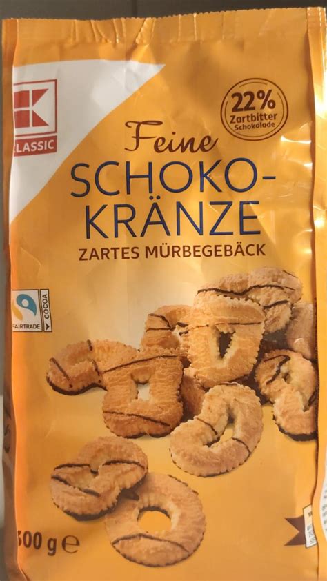 Schoko kränze K Classic kalórie kJ a nutričné hodnoty