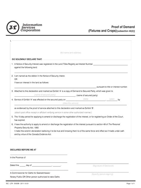 Fillable Online Isc ISC Interest Transaction Forms Fax Email Print