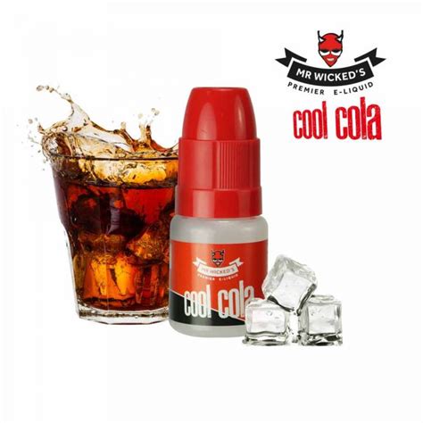 Cool Cola Mr Wickeds Premier Vape Liquid Totally Wicked