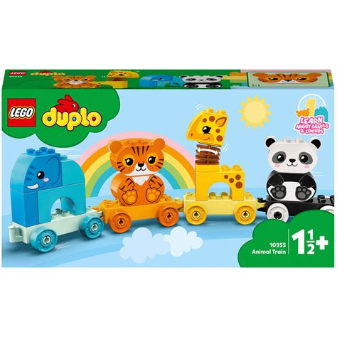 LEGO DUPLO My First: Animal Train Toy for Toddlers (10955) Toys - Zavvi UK