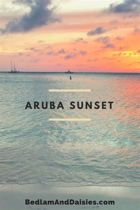 Aruba Sunset Bedlam And Daisies Aruba Sunset Travel Photography