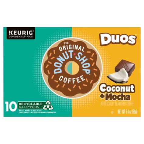 The Original Donut Shop® Duos® Coconut Mocha K Cup® Coffee Pods 10