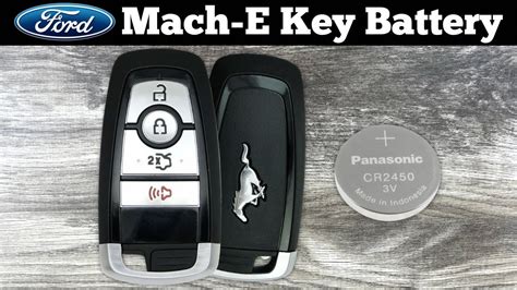 Mustang Mach E Key Fob Battery Replacement How To Change