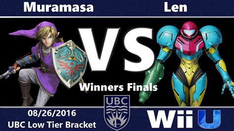 UBC 22 Low Tiers Winners Finals Muramasa Link Vs Len Samus