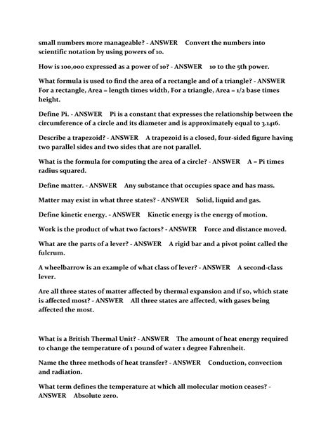 Commercial Oral Study Guide 5