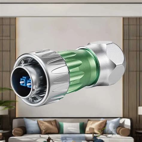 Oswell Fiber Optics Plug Socket Connector Bayonet Connector