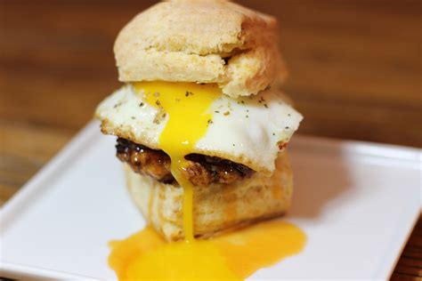 Spicy Chicken Breakfast Sandwich — Robinhood Meetinghouse