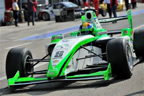 European Formula Abarth In Monza Race Track Editorial Image Image Of