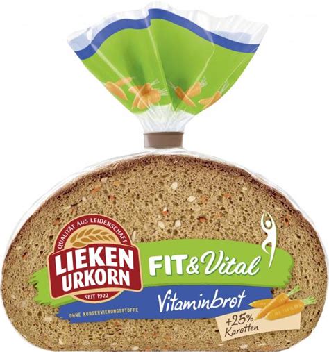 Lieken Urkorn Fit And Vital Vitaminbrot Online Kaufen Bei Mytimede