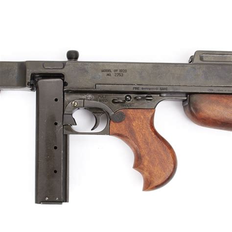 Us Wwii Thompson M1928 New Made Display Smg With Stick Magazine