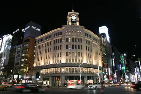 東京の夜の風景 銀座 JAPAN WEB MAGAZINE