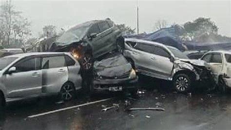 Segini Jumlah Korban Kecelakaan Beruntun Di Tol Cipularang Ada 19