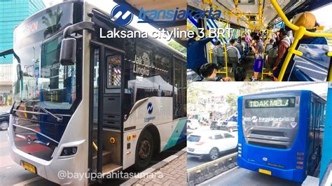 Trip Report Naik TRANSJAKARTA Laksana Cityline 3 Mercedes Benz OH 1626