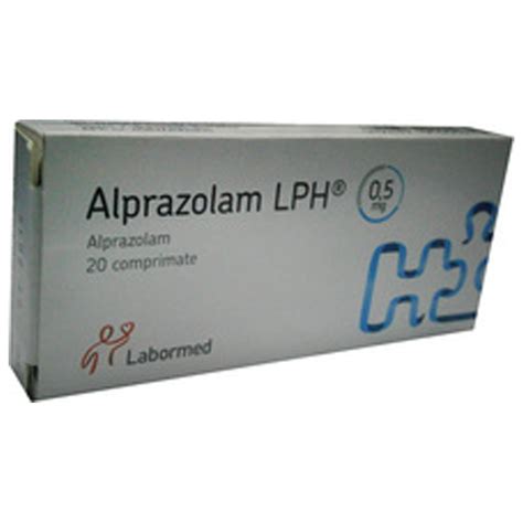 Alprazolam 05mg 20 Compr Lbm Catenaro