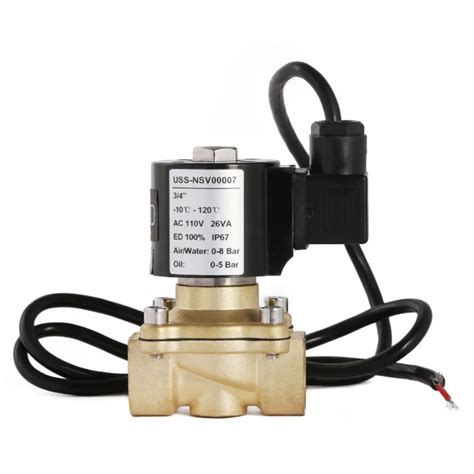 V Lvula Solenoide El Ctrica De Lat N 3 4 IP 67 110V CA Normalmente