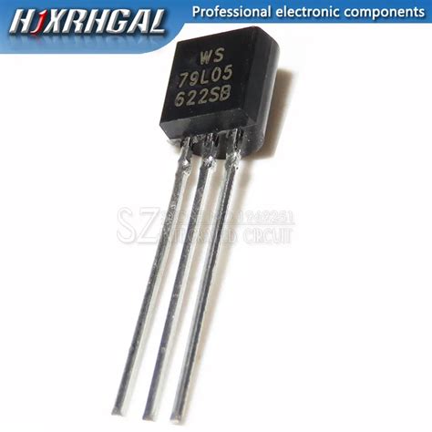 1pcs 79l05 Ws79l05 To 92 5v 100ma Voltage Regulatintegrated Circuits