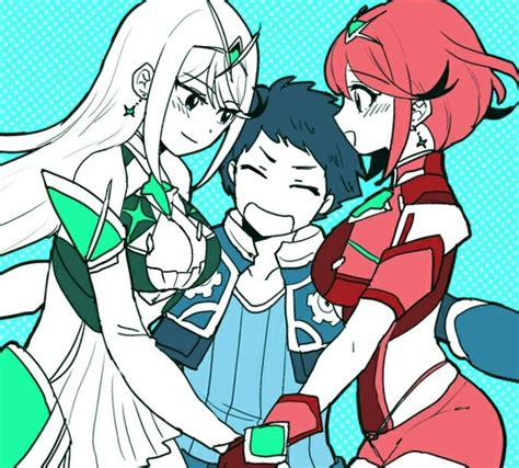 Rex Pyra And Mythra Xenoblade Chronicles 2 Xenoblade Chronicles 2